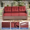 Buenhomino Wicker Patio Furniture Set-All Weather Rattan Patio Sofa Set with Swivel Rocker Chairs Outdoor Conversation Set for Deck Lawn Porch - 4 of 4