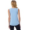 Rekucci Women's Soft Jersey Knit Sleeveless Tank Top – Casual & Versatile Everyday Wear - 3 of 3