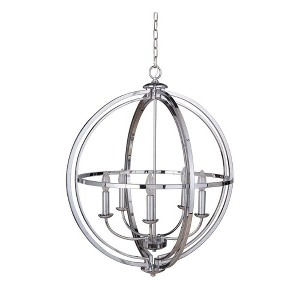Craftmade Lighting Berkeley 5 - Light Chandelier in  Chrome - 1 of 1