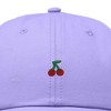 Dalix Lil Cherry Embroidered Cotton Summer Outdoor Baseball Cap Dad Hat Womens - 2 of 4