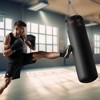 VEVOR Punching Bag for Adults, 4ft PVC Heavy Boxing Bag Set, Punching Bag with Chains and Gloves, Hanging Boxing Bag (Unfilled) - 2 of 4