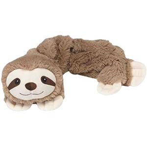 Intelex Warmies Microwavable Lavender Scent Cozy Neck Wrap, Sloth - 1 of 4