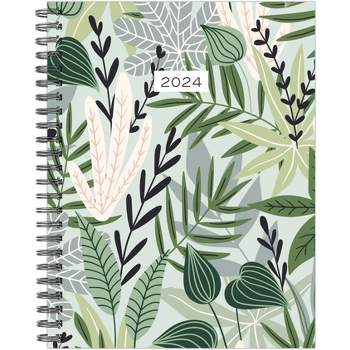 Willow Creek Press 2024 Monthly Planner 8.5"x11" Softcover Green Goddess