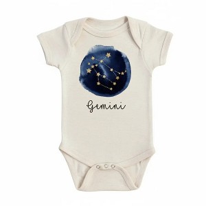 Gemini Zodiac Newborn Baby Onesie® Bodysuit GS1 - 1 of 4