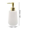 Unique Bargains Simple Cone Shape Soap Pump Dispenser for Bathroom 300ml 1 Pc - 4 of 4