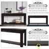 NicBex Elegant and Luxurious Console Table with Unique Legs,Narrow Acacia Wood Entryway Table for Living Room,Hallway,Entryway - 3 of 4