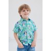 Bluey Hawaiian Button Down Dress Shirt Toddler to Big Kid - 2 of 4
