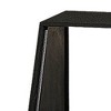 Odyssey 12 Vertical Space 12U Angled Face Open Back Carpeted Exterior Studio Equipment Storage Slant Rack with Rubber Feet, Black - 2 of 4