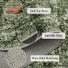 Acekool Floral Washable Rug - Non-Slip Low-Pile Area Rug for Living Room & Kitchen - 2 of 4