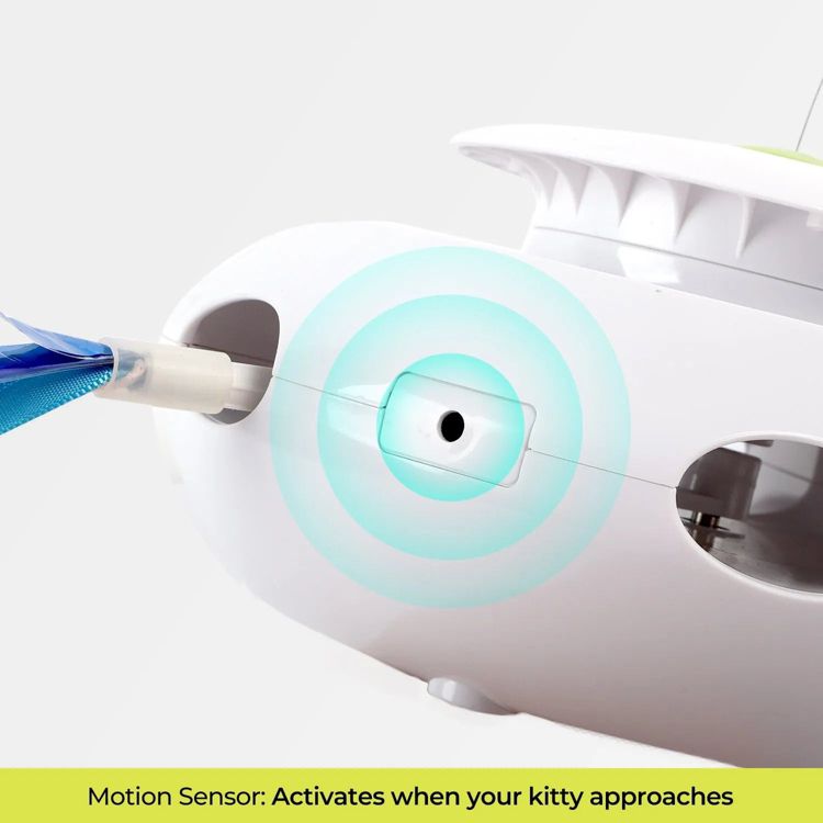 Allforpaws 3-In-1 Feline Ultimate Interactives Cat Toy with Butterfly Flutter Bug & Simulates Prey for Indoor Enrichment, Halloween Pet Toy, 5 of 13