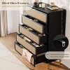 Rattan 5 Drawer Dressers for Bedroom, Tall Dresser with Deep Drawers - 2 of 4