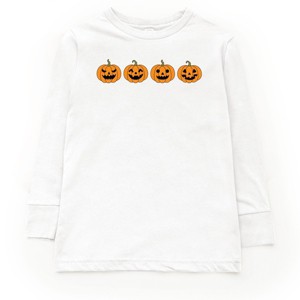 The Juniper Shop Four Pumpkins Youth Long Sleeve Tee - 1 of 4