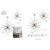 Elk Home Sprigny 6 - Light Chandelier in  Matte Gold - 2 of 3