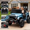 Jojoka 24V 2-Seater Kids Ride On Jeep, 4WD, Dual Motors Battery Powered Electric Vehicles, Remote Control - 4 of 4