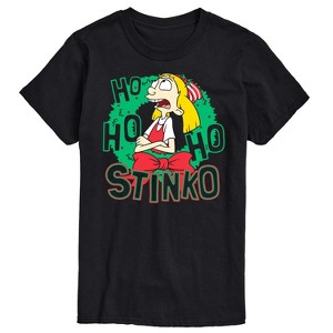 Men's - Hey Arnold! - Ho Ho Ho Stinko Short Sleeve Graphic T-Shirt - 1 of 4