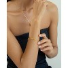 Bearfruit Jewelry Sterling Silver 18k Gold Plated Noelle Knot Bracelet - 3 of 4