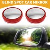 Unique Bargains Universal Car Rearview Mirror 1 Pair - 2 of 4