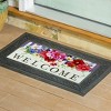 Evergreen Divided Floral Sassafras Indoor Outdoor Switch Doormat 1'10"x10" Multicolored - 2 of 4