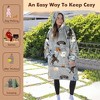 Tirrinia Women's Hoodie Sweatshirt, Casual Pullover Sweater, Soft Comfy Blanket Hoodie Sweatshirt, One Size Fits All, Gift for her - 2 of 4