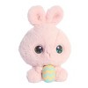 Aurora Small Flower Bunny Spring Vibrant Stuffed Animal Pink 6" - 2 of 4