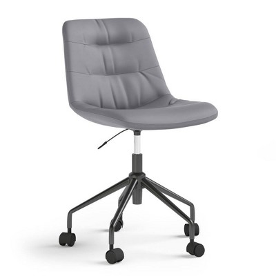 Amis Swivel Office Chair Gray - WyndenHall