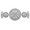 Adriel 3Pc Bistro Set - Outdoor - PAT5031 - Safavieh - 4 of 4