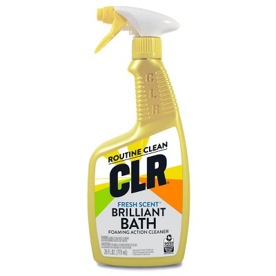 Clr Brilliant Bath Foaming Action Cleaner - 26 Fl Oz : Target