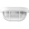 Progress Lighting Bulkheads 1-Light Flush Mount, White, Polycarbonate Shade - 3 of 4