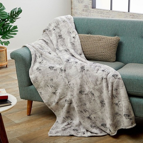 Target black online blanket