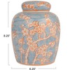 Decorative Ceramic Ginger Jar with Lid - 2 of 4