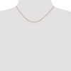 Black Bow Jewelry 0.7mm, 14k Rose Gold, Box Chain Necklace - 2 of 4
