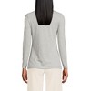 Lands' End Women's Lightweight Jersey Skimming Long Sleeve Turtleneck - 2 of 4