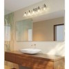 Analia 5-Light Bath Vanity Light - Modern Nautical Design with Clear Glass Shades - 2 of 4
