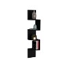 Depot E-Shop Corner Floating Shelf, Modern 4-Tier Display - 2 of 4
