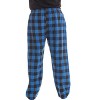 #followme Men's Poplin Pajamas - Buffalo Plaid Pajama Pants for Men with Pockets- Lounge & Sleep PJ Bottoms - 3 of 3
