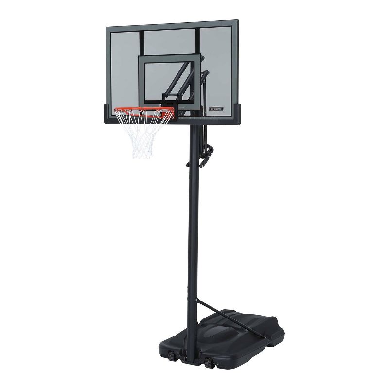 Lifetime Adjustable Portable 52&#34; Basketball Hoop - Black, 1 of 11