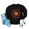 Simply Sage Market Women's Graphic Sweatshirt Coquette Basketball Mama - 3 of 4