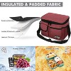 Tirrinia Adults Kids Lunch Bag Cooler With Front Pocket, Insulated Leakproof Reusable Lunch Bento Box for Lunch Office School Picnic Beach Camping - 2 of 4