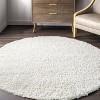 Nuloom Kara Solid Shag Indoor Area Rug - 2 of 4
