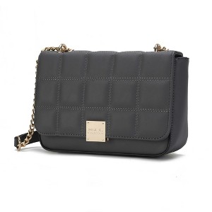 MKF Collection Nyra quilted Vegan Leather Women’s Shoulder bag by Mia K - 1 of 4