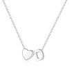 Turandoss S925 Sterling Silver Heart Initial Necklace for Women Girls, Silver Letter Heart Pendant Necklace, Birthday Gifts for Women Girls, 16+3In - 4 of 4