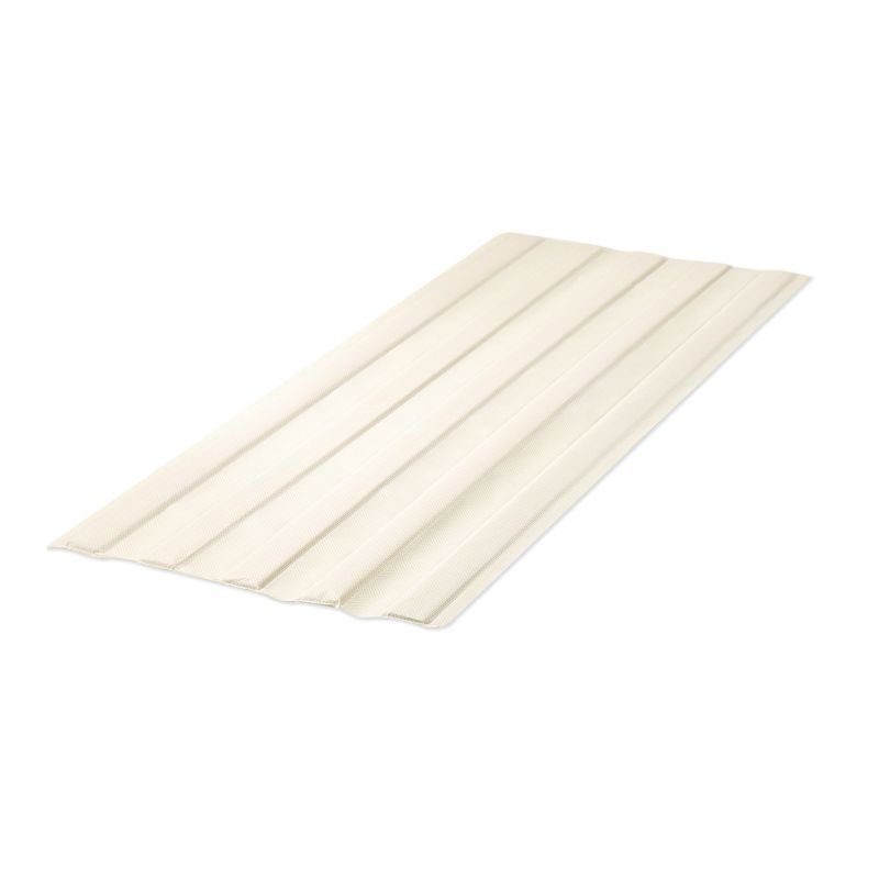 Wood Bed Slat Board with Fabric Cover and Vertical Mattress Support Beige - Mellow, 1 of 6