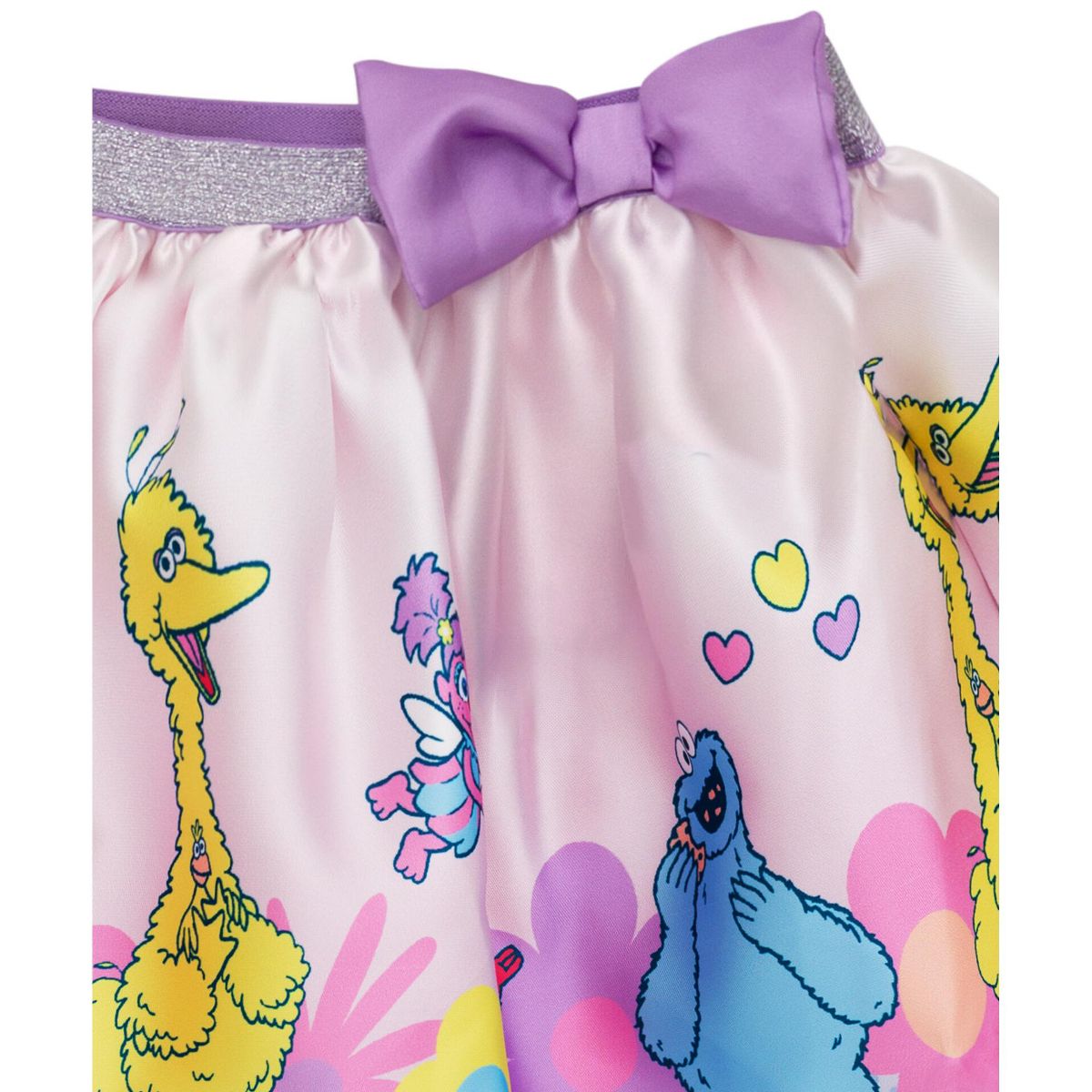Sesame Street Baby Girls Tank Top and Satin Skirt Outfit Set Infant - thumbnail 8