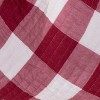 Camden Red Quilted Throw - Levtex Home - 3 of 3