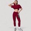 Anna-Kaci Active Women's Relaxed Fit Crew Neck T-Shirt with Short Sleeves and Soft Stretch Fabric for Everyday Comfort - 4 of 4