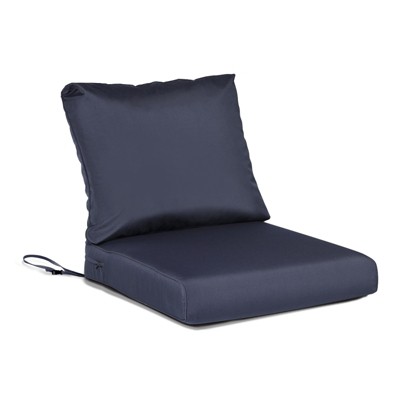 Aoodor Outdoor Chair Cushions Set, Outdoor Deep Seat Cushions with Handle & Adjustable Straps