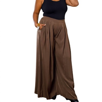 Women's Wo's Pleated Pants - Mulla