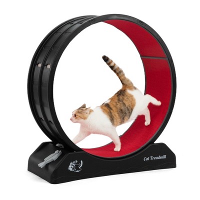 Sandinrayli Cat Treadmill Wheels, Black