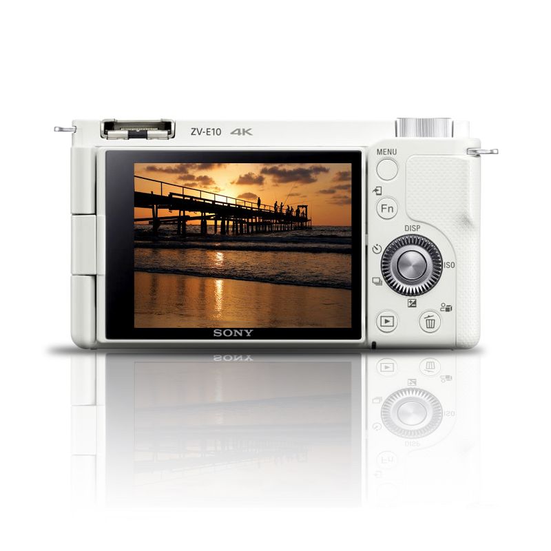 Sony Alpha ZV-E10 - APS-C Interchangeable Lens Mirrorless Vlog Camera Kit - White, 2 of 5