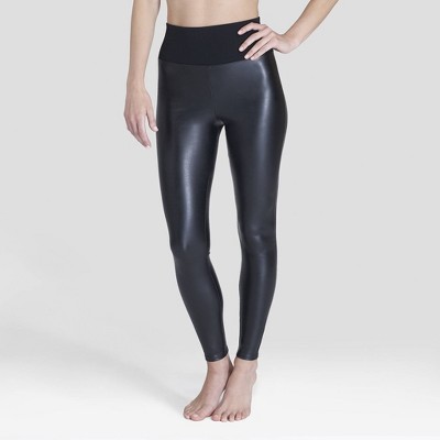 ASSETS by SPANX Women's All Over Faux Leather Leggings - Black S –  BrickSeek